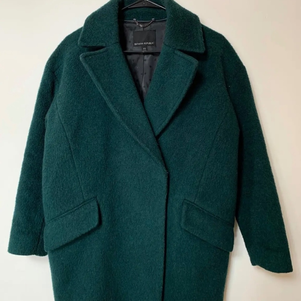 Oversized Banana Republic Wool Coat